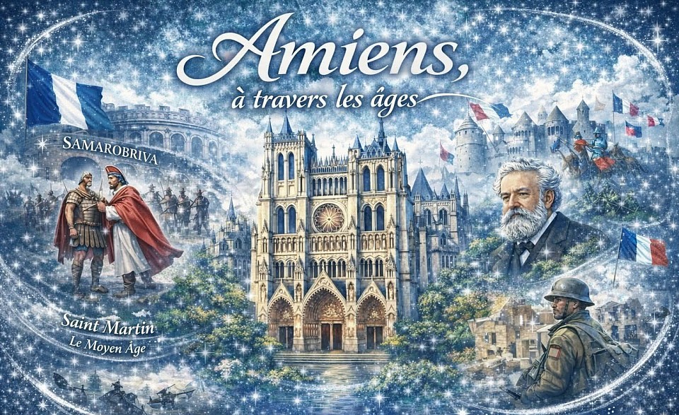 « Comme un tonnerre dans le ciel de l’histoire, Amiens a su transformer chaque épreuve en éclat de lumière éternelle. »